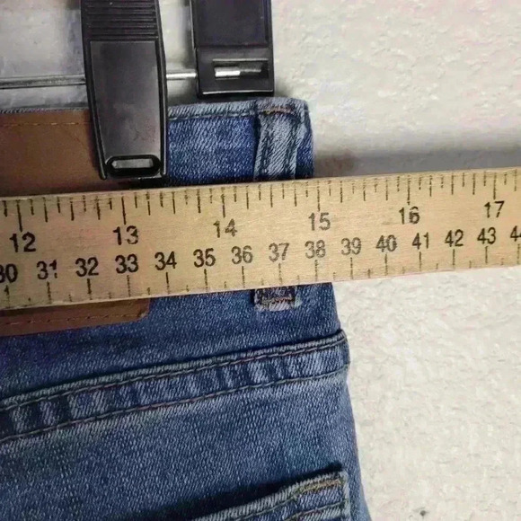 Aeropostale  Skinny Denim Jeans Men's Size 30/32Blue 5-Pocket Whisker - Picture 9 of 10